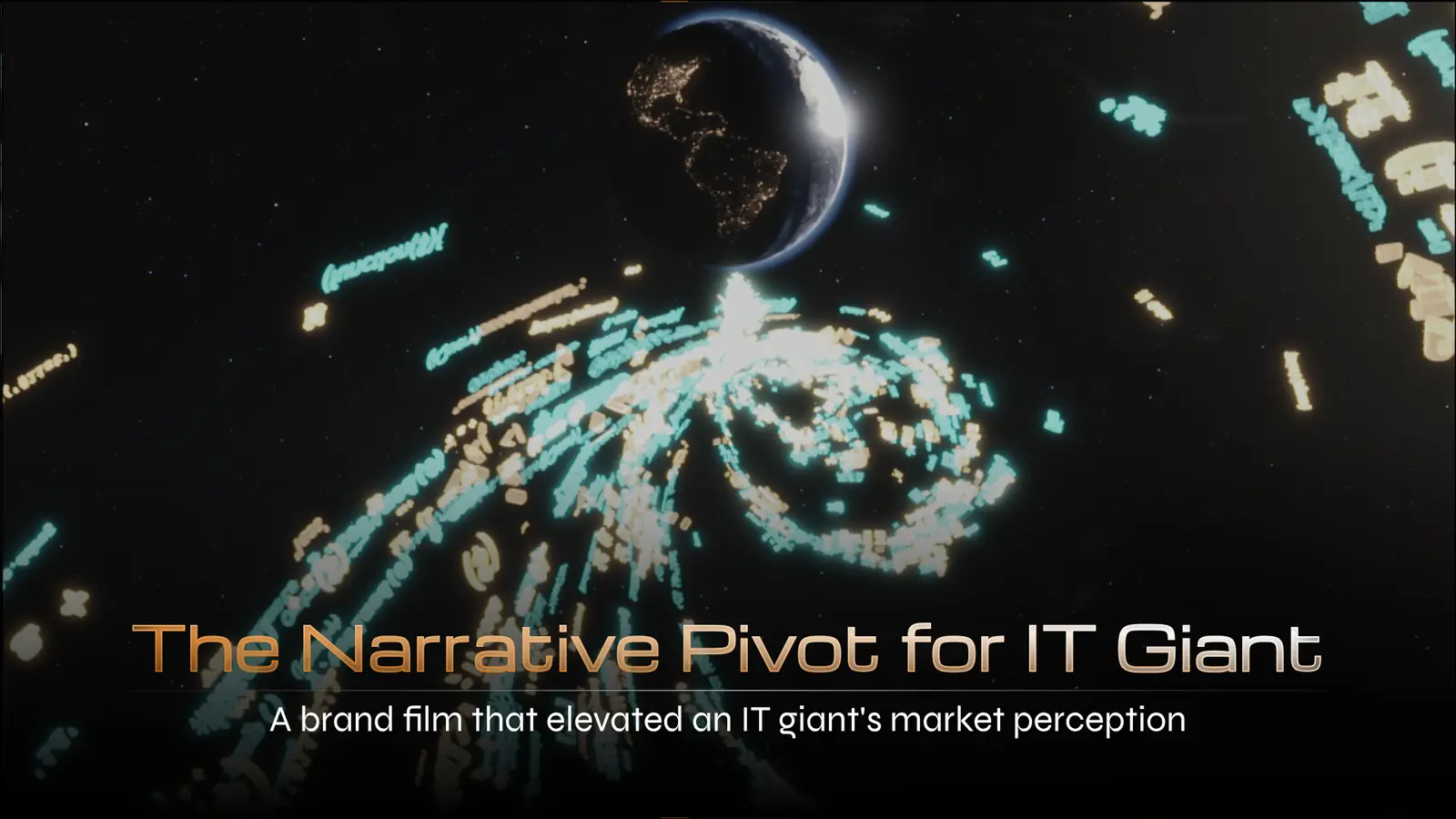 The Narrative Pivot for an IT Giant — still frame